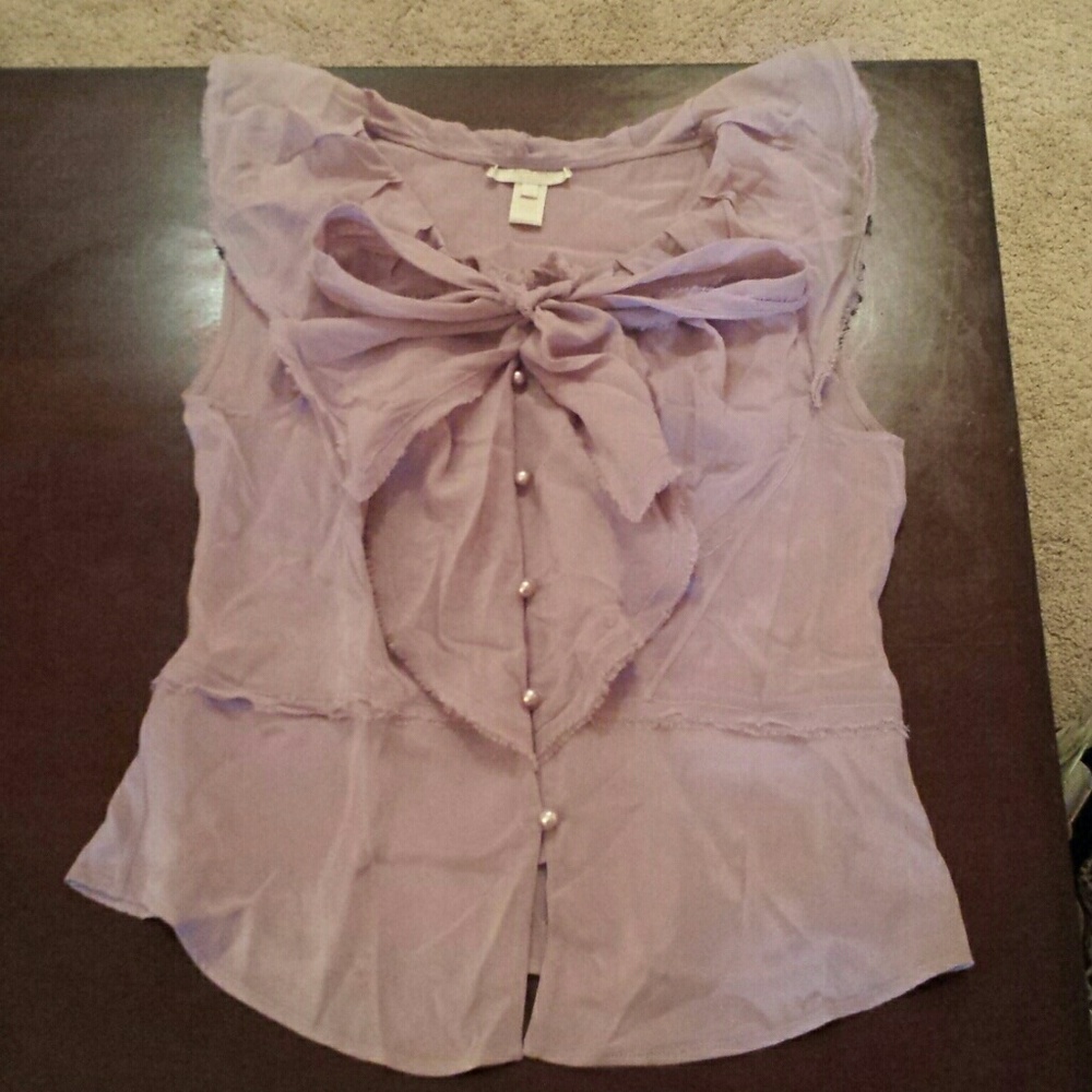 Zac Posen lilac top